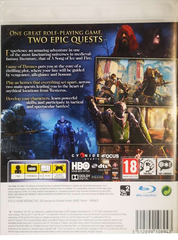 Game of Thrones (PS3)