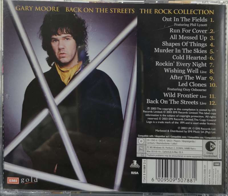 Gary Moore - Back On The Streets - The Rock Collection (CD) [New]