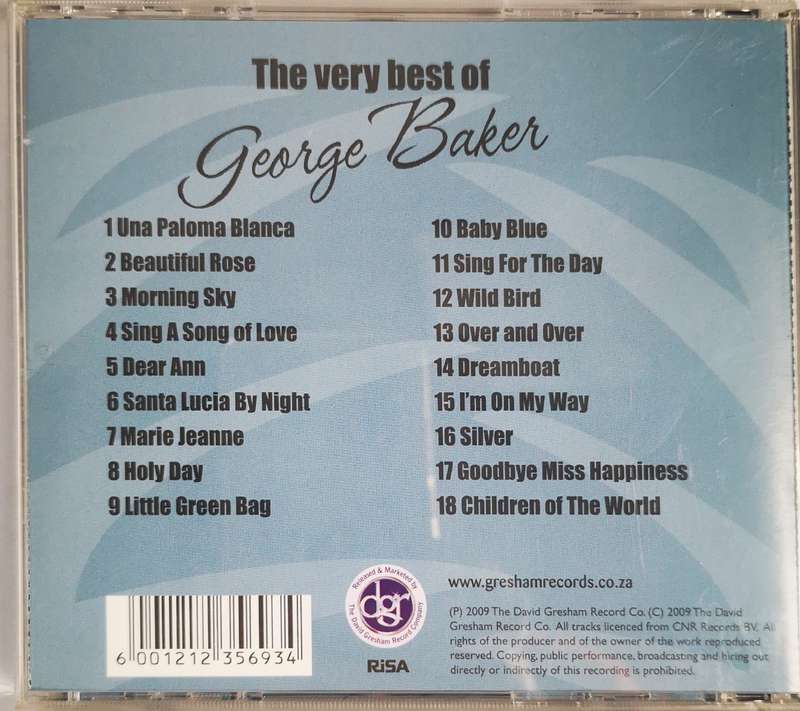 George Baker - The Very Best Of (CD)