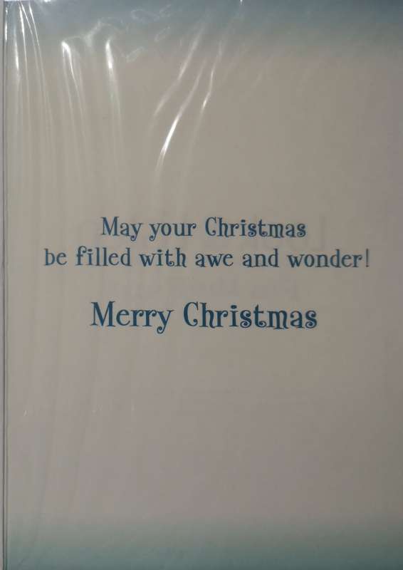 Greeting/Christmas Card + Envelope - Christmas 1 [New]