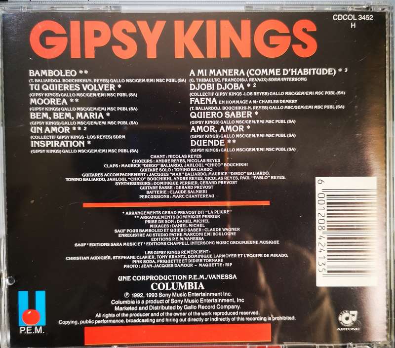 Gipsy Kings - Gipsy Kings (CD)