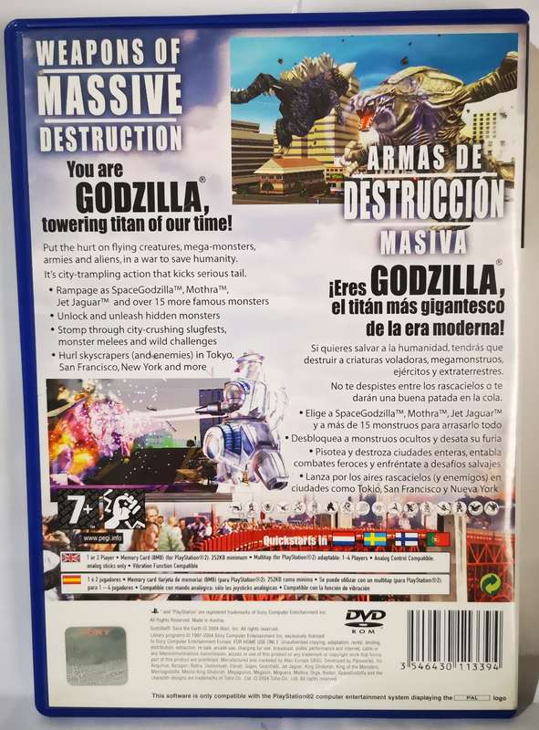 Godzilla - Save the Earth (PS2)