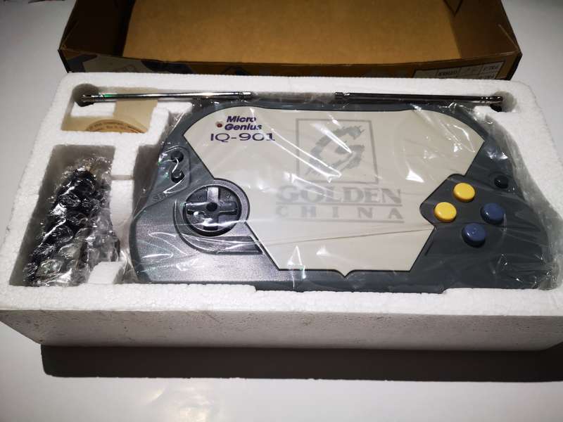 Vintage Retro Gaming Arcade Console - Golden China - Micro Genius IQ-901 []