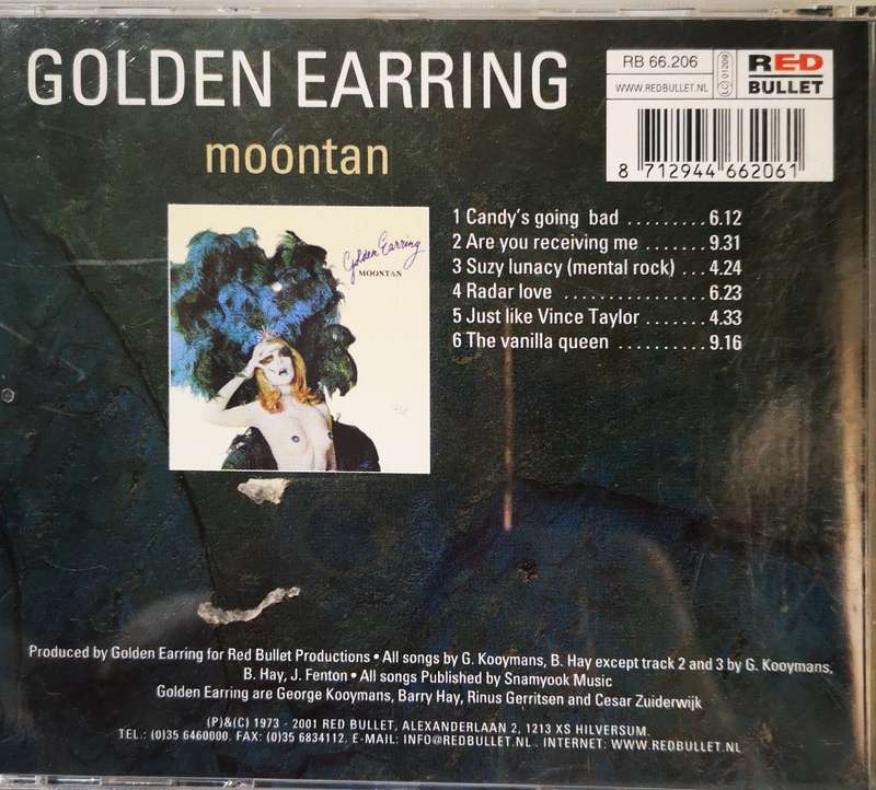 Golden Earring - Moontan (CD)