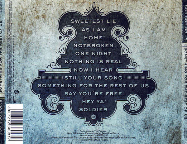 Goo Goo Dolls - Something For The Rest Of Us (CD) [New]