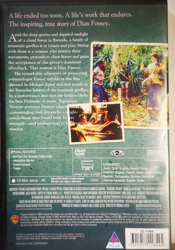Gorillas in the Mist (DVD)