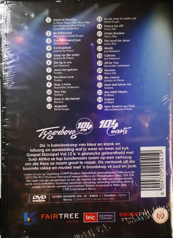Gospel Skouspel Vol 12 (DVD) [New]