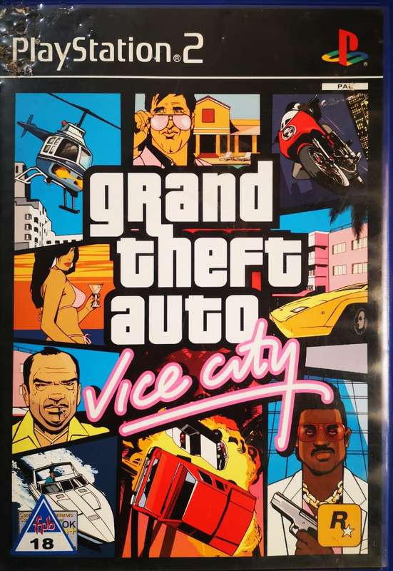 Grand Theft Auto - Vice City (PS2)