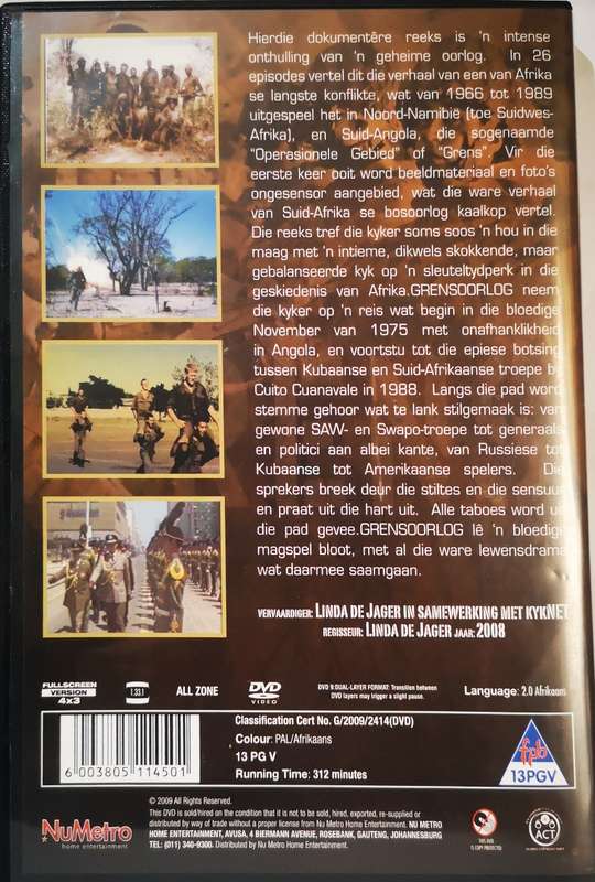 Grensoorlog - Vol.1 (2-DVD) SH