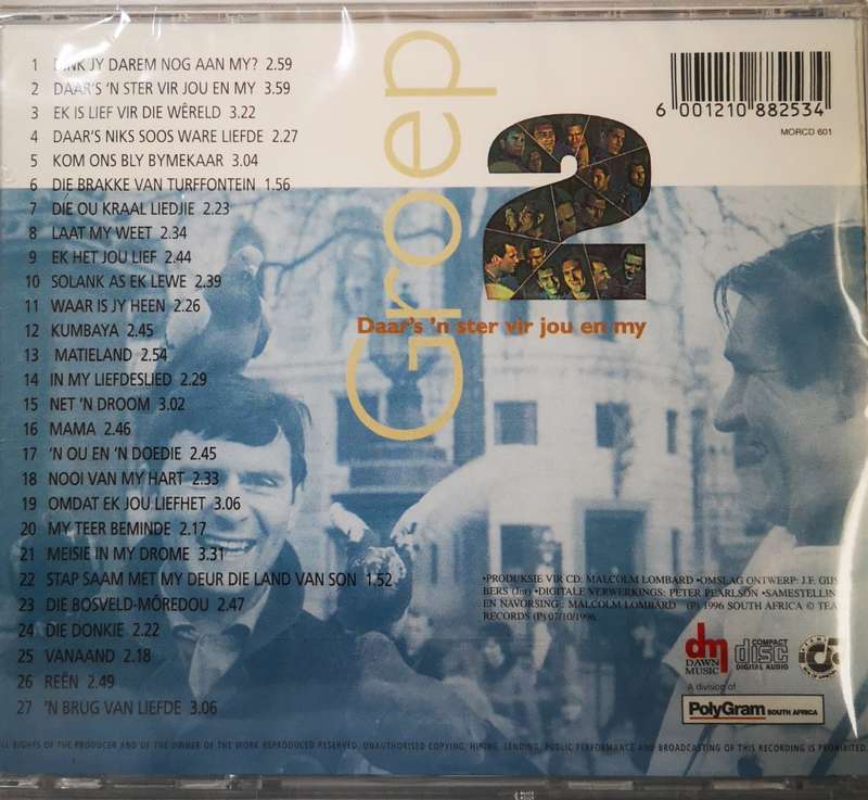 Groep Twee - Daars n ster vir jou en my (CD) [New]