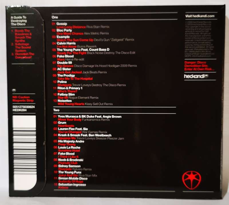 Hed Kandi - Destroy the Disco (2-Digipack CD)