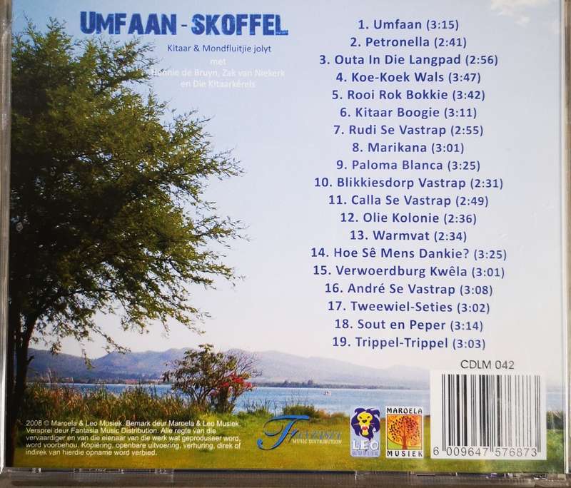 Hennie de Bruyn, Zak van Niekerk en die Kitaarkerels - Umfaan-Skoffel (CD)