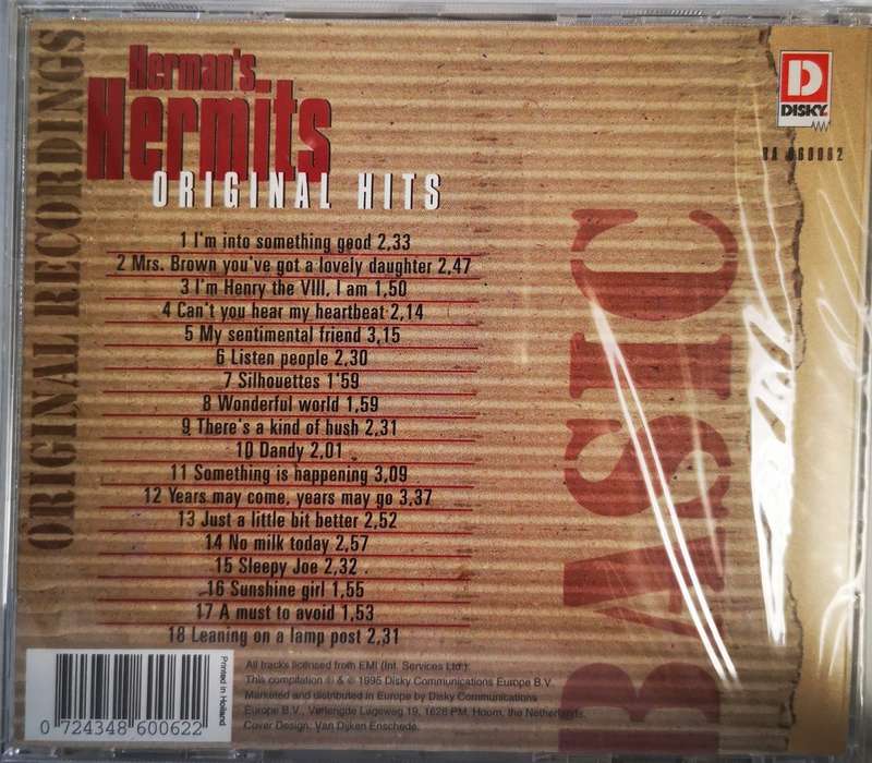 Herman's Hermits - Original Hits (CD) [New]
