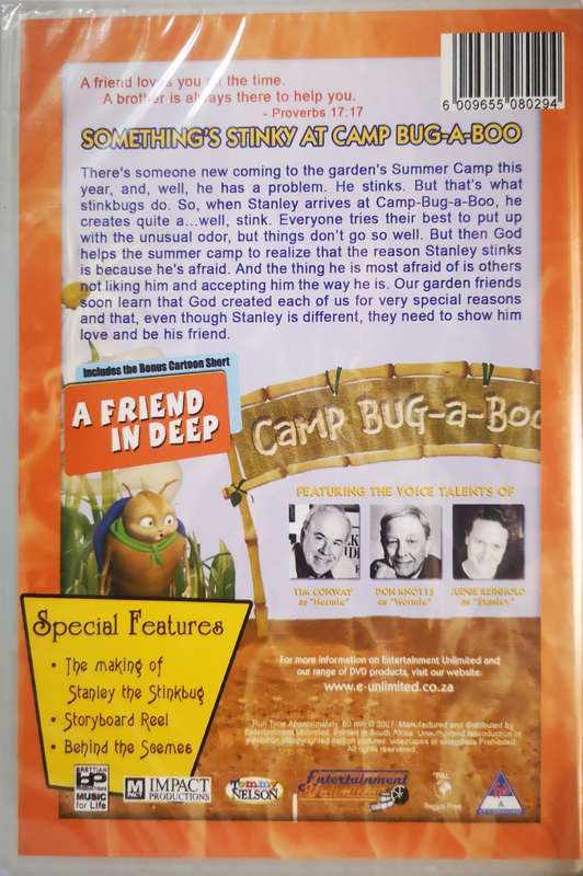 Hermie & Friends - Stanley the Stinkbug goes to Camp (DVD) [New]