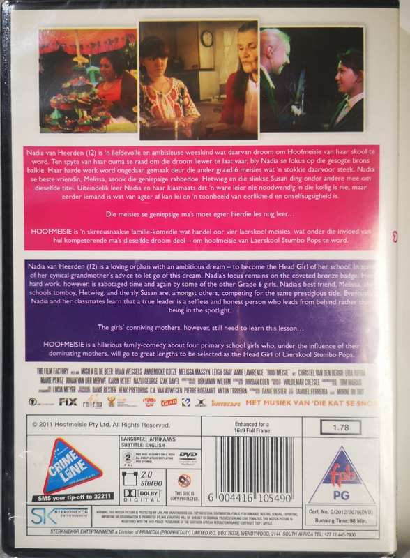 Hoofmeisie (DVD) [New]