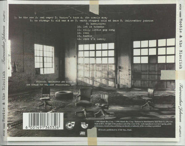 Hootie and The Blowfish - Fairweather Johnson (CD)