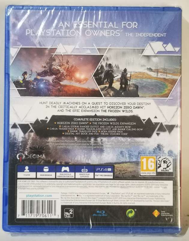 Horizon Zero Dawn Complete Edition (PS4) [New]