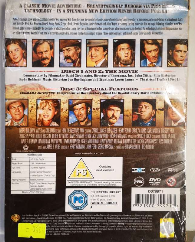 How the West was Won (3-DVD)