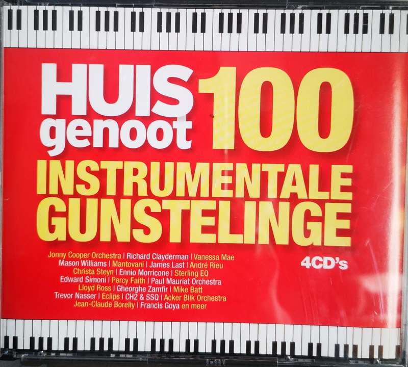Huisgenoot 100 Instrumentale Gunstelinge - Vol 1 (4-CD)