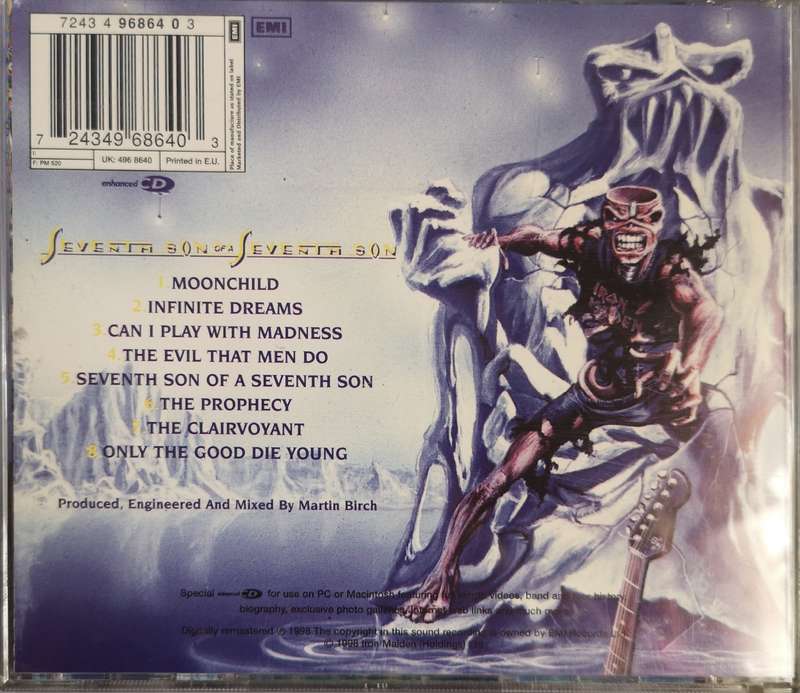 Iron Maiden - Seventh Son Of A Seventh Son (CD)