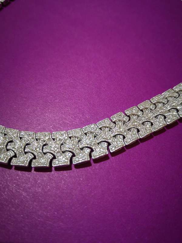 Item 3 - Silver Bling Necklace - Ideal for Matric Farewell