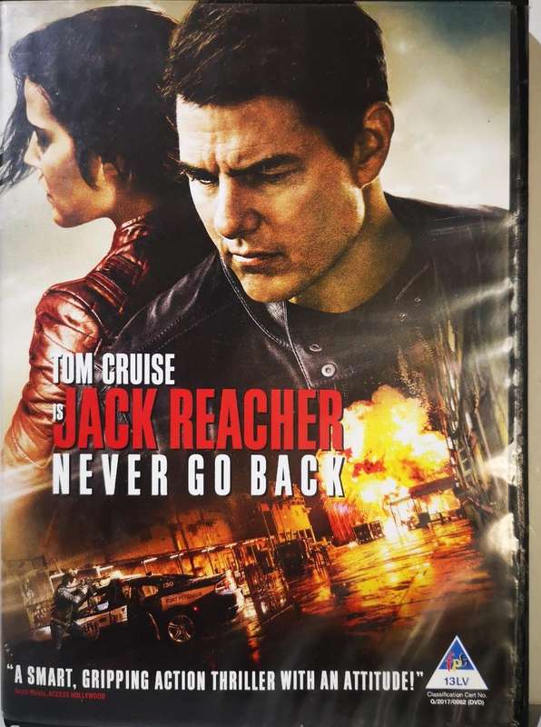 Jack Reacher - Never Go Back (DVD)