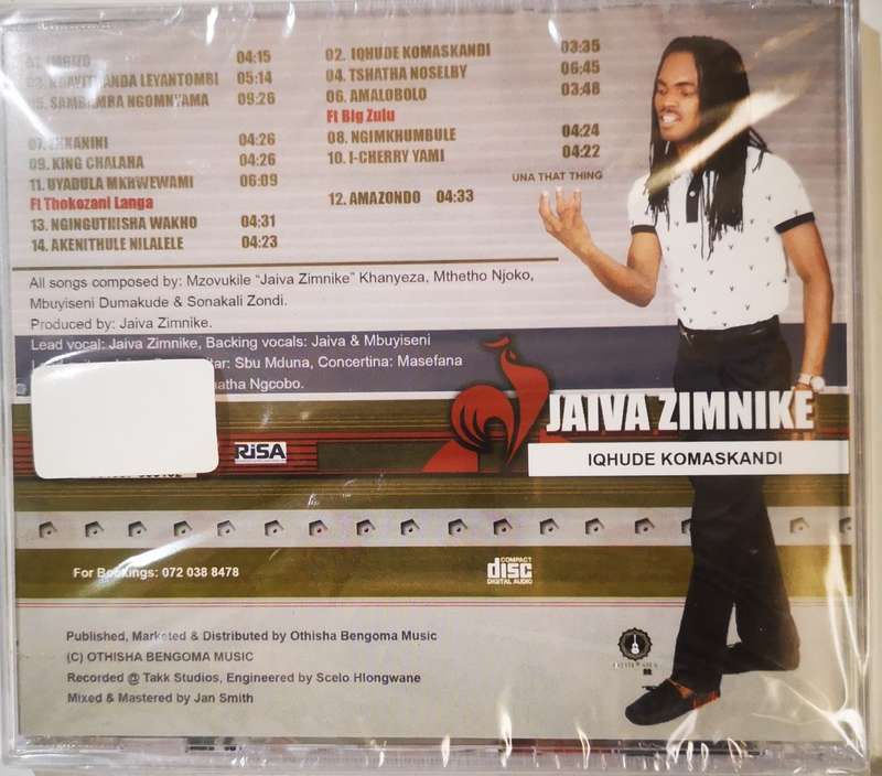 Jaiva Zimnike - Iqhude Komaskandi (CD) [ New]