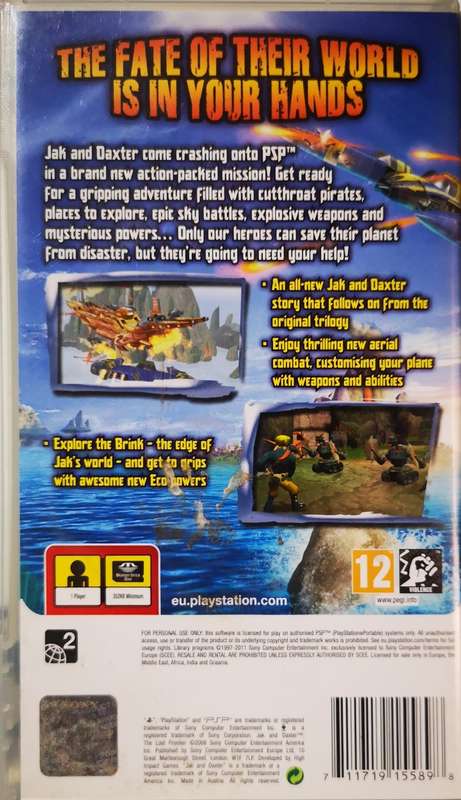 Jak and Daxter - The Lost Frontier (PSP)