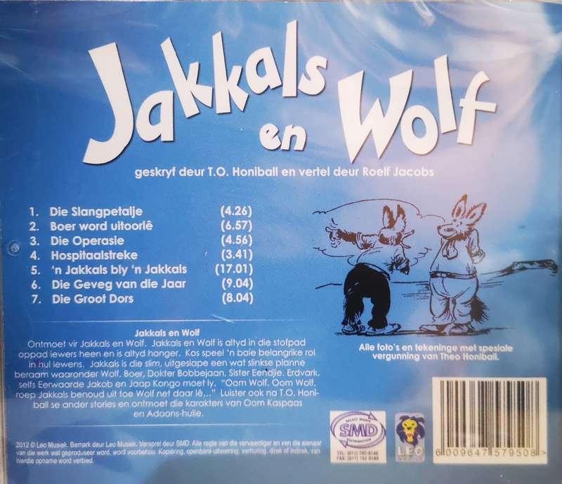 Jakkals en Wolf Stories (CD) [New]