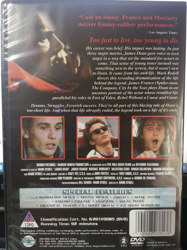 James Dean (2001) (DVD)