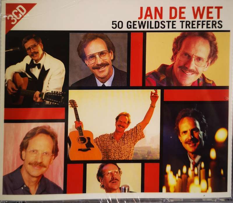 Jan de Wet - 50 Gewildste Treffers (3-CD) [New]