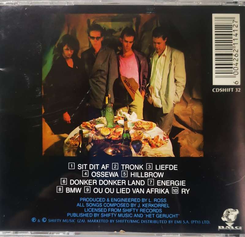 Johannes Kerkorrel En Die Gereformeerde Blues Band - Eet Kreef! (CD) CDSHIFT32
