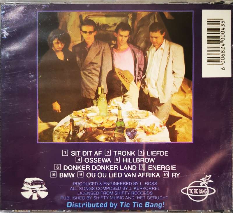 Johannes Kerkorrel En Die Gereformeerde Blues Band - Eet Kreef! (CD) BANGCD016