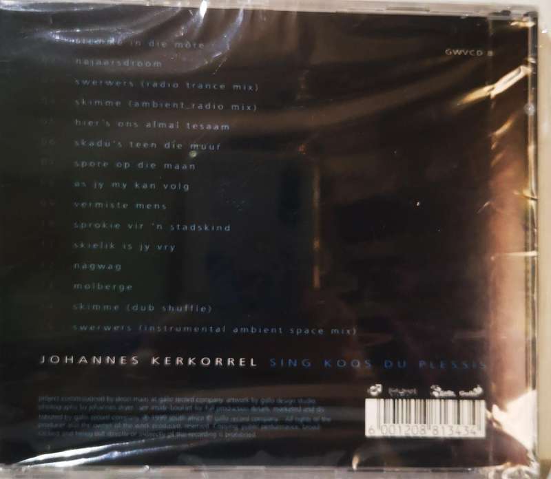 Johannes Kerkorrel - Sing Koos du Plessis (CD) [New]