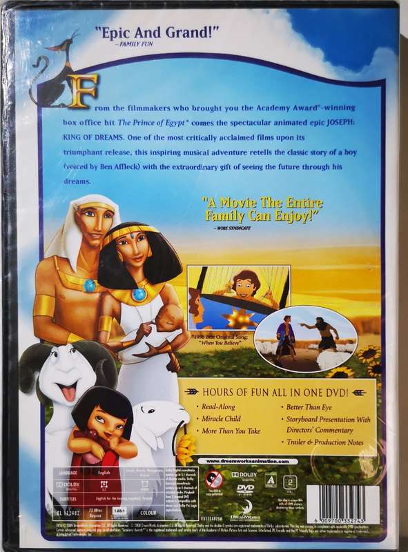 Joseph - King of Dreams (DVD) [New]