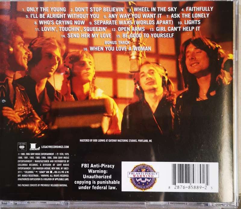Journey - Greatest Hits (CD)