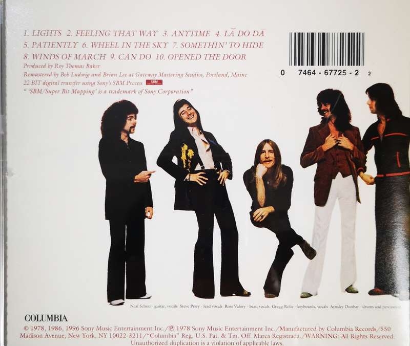 Journey - Infinity (CD) [New]