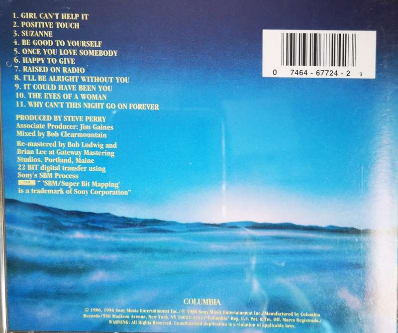 Journey - Raised On Radio (CD)