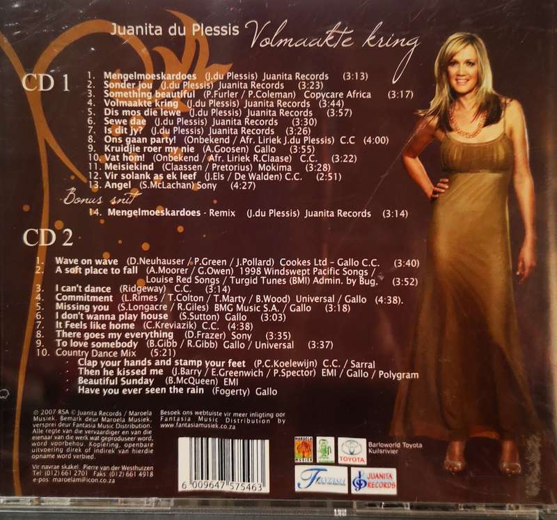 Juanita du Plessis - Volmaakte Kring (2-CD)