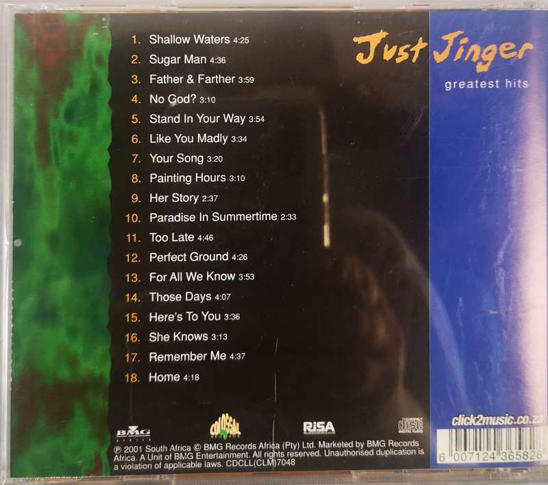 Just Jinger - Greatest Hits (CD)