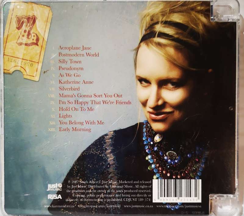 Karin Zoid - Postmodern World (CD)
