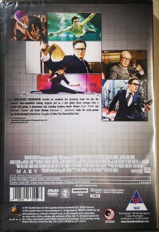 Kingsman - The Secret Service (DVD)