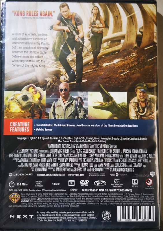 Kong - Skull Island (DVD) [New]