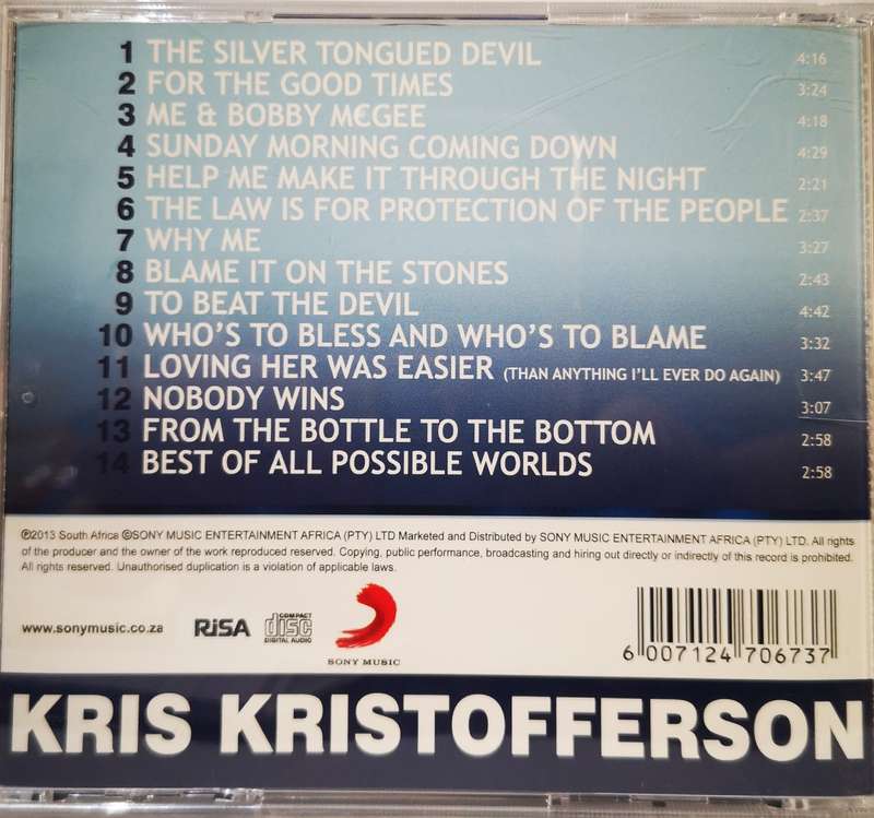 Kris Kristofferson - 14 Great Hits (CD) [New]