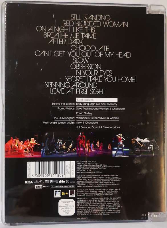 Kylie Minogue - Body Language Live (DVD)