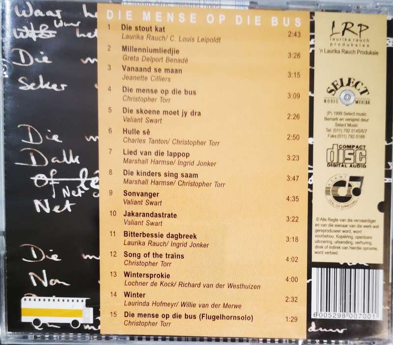 Laurika Rauch - Die Mense Op Die Bus (CD) [New]