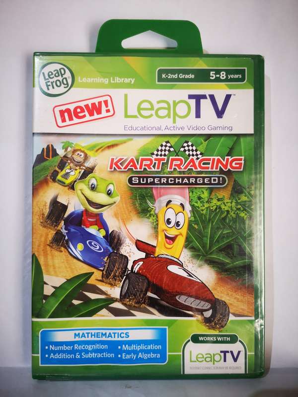 LeapFrog Learning Game - Kart Racing Supercharged (LeapTV) [New]