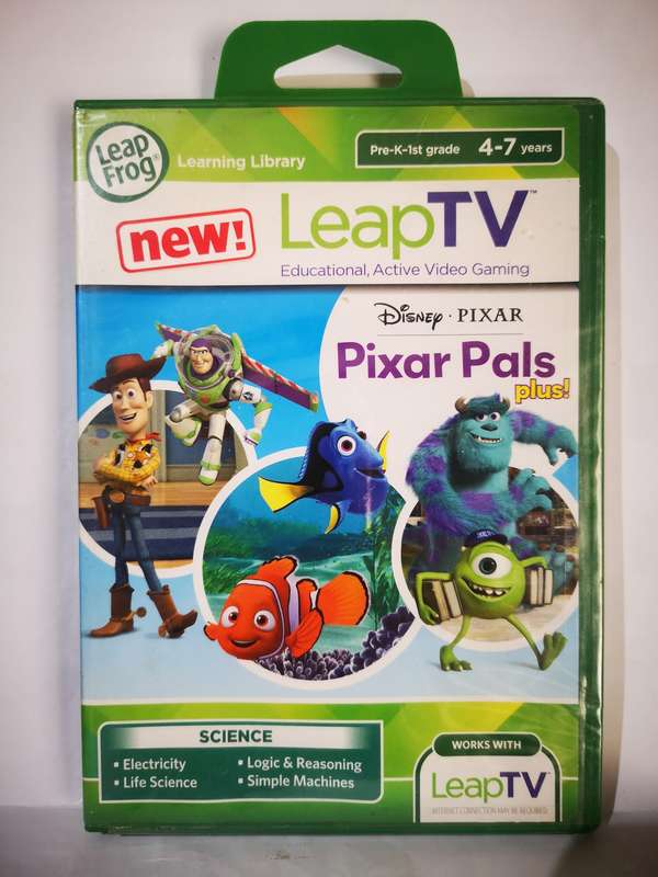 LeapFrog Learning Game - Pixar Pals Plus! (LeapTV) [New]
