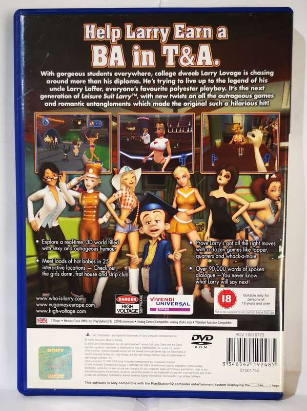 Leisure Suit Larry - Magna Cum Laude (PS2)