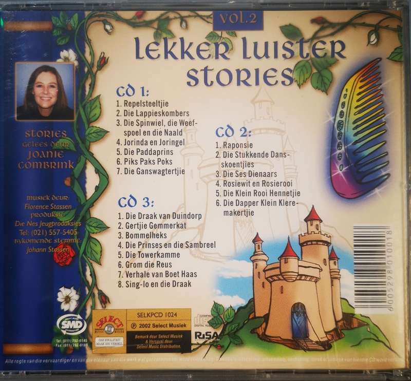 Lekker Luister Stories met Joanie Combrink Vol 2 (3-CD)